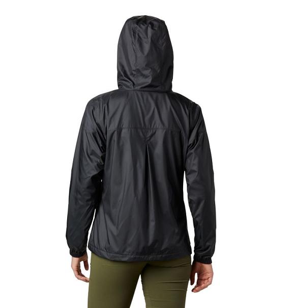 Columbia Flash Forward Windbreaker Black For Women's NZ73981 New Zealand